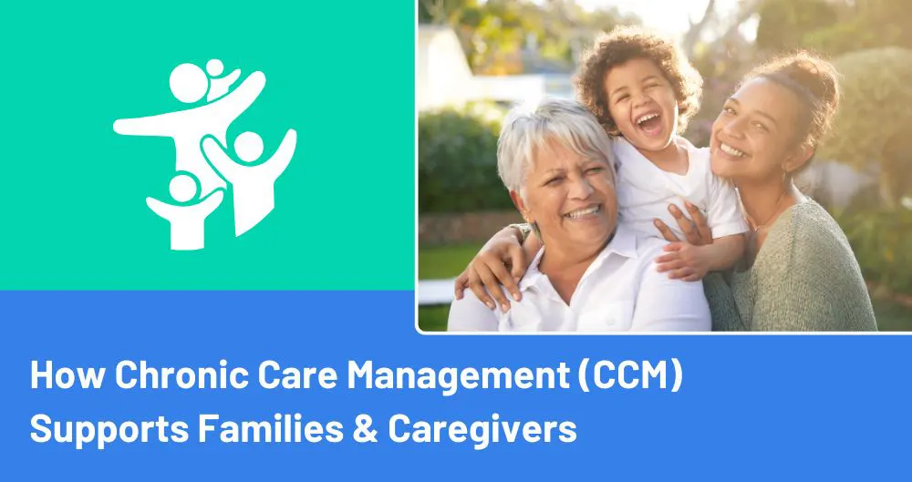 How Chronic Care Management (CCM) Supports Families & Caregivers